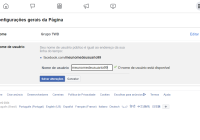 Como alterar o nome de usuário da página no Facebook em 2024
